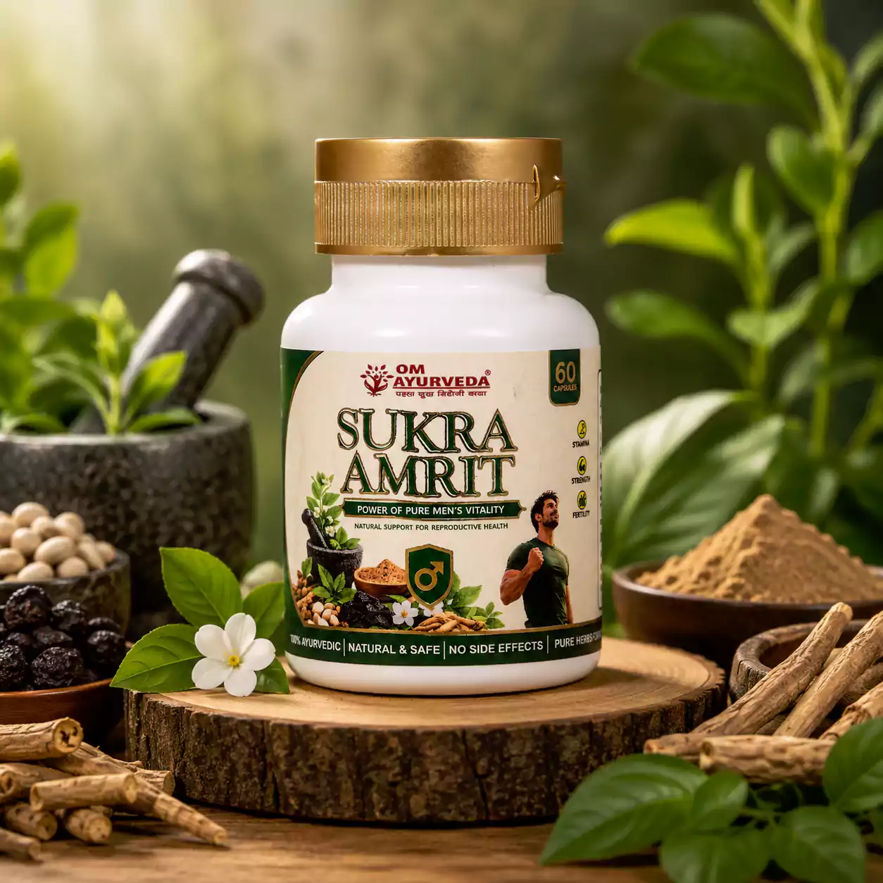 Om Ayurveda Sukra Amrit Capsules